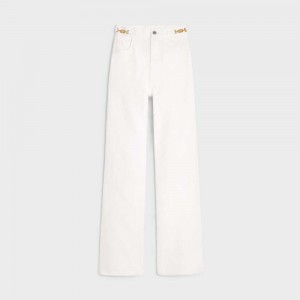 Celine Jane flared jeans in optic wash denim Pants OPTIC WHITE WASH | CL-592722