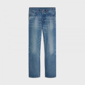 Celine KURT JEANS IN UNION WASH DENIM Pants UNION WASH | CL-592050