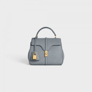 Celine MINI in Lizard 16 Blue Grey | CL-593273