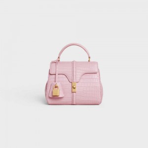 Celine MINI in porosus crocodile 16 Light Pink | CL-593274