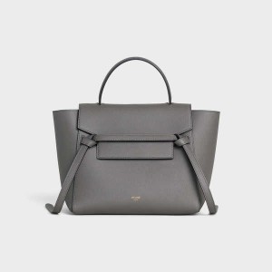 Celine Micro in grained calfskin Belt Bag Grey | CL-593062