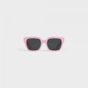 Celine Monochroms 03 in Acetate Sunglasses Light Pink | CL-592419