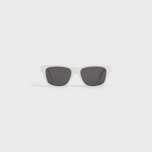 Celine Monochroms 05 in Acetate Sunglasses White | CL-591748