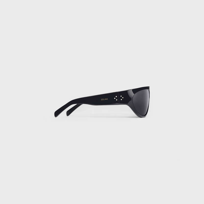 Celine Alan 1 in Acetate Sunglasses Black | CL-591725