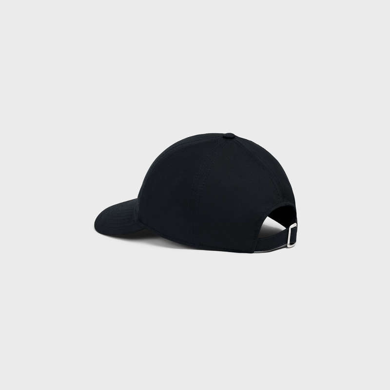 Celine BASEBALL IN COTTON Cap Black | CL-591688