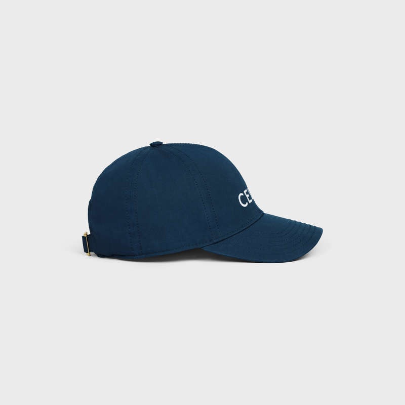 Celine BASEBALL IN COTTON Cap Marine | CL-591689