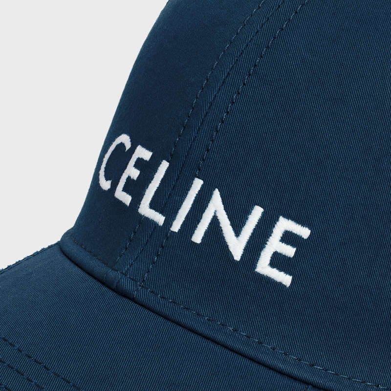 Celine BASEBALL IN COTTON Cap Marine | CL-591689