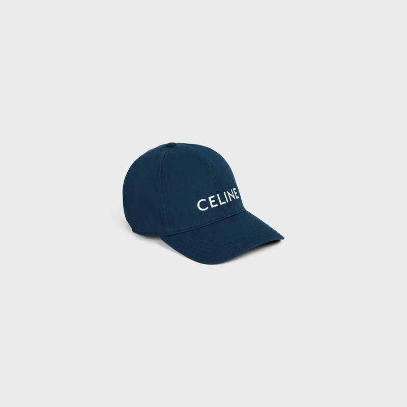 Celine BASEBALL IN COTTON Cap Marine | CL-591689