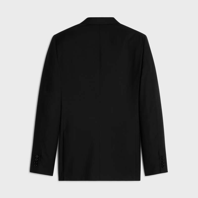 Celine CLASSIC IN WOOL GABARDINE Jackets Black | CL-591990