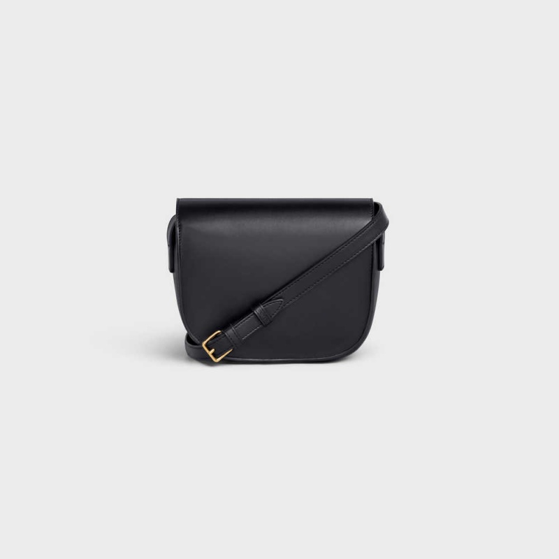 Celine FOLCO in Smooth Calfskin Cuir Triomphe Black | CL-593156