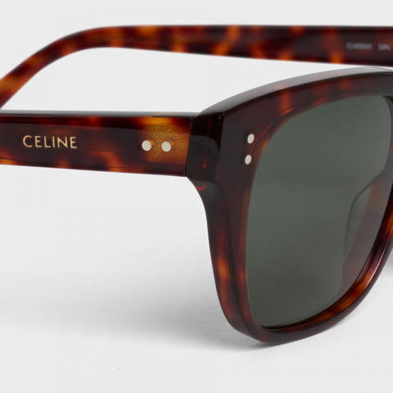 Celine Frame 04 in Acetate Sunglasses Red Havana | CL-591739