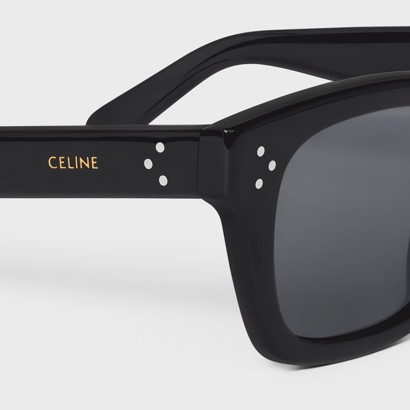 Celine Frame 41 in Acetate Sunglasses Black | CL-591740