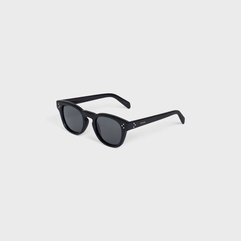 Celine Frame 42 in Acetate Sunglasses Black | CL-591742