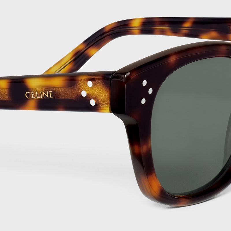 Celine Frame 42 in Acetate Sunglasses Dark Havana | CL-591743