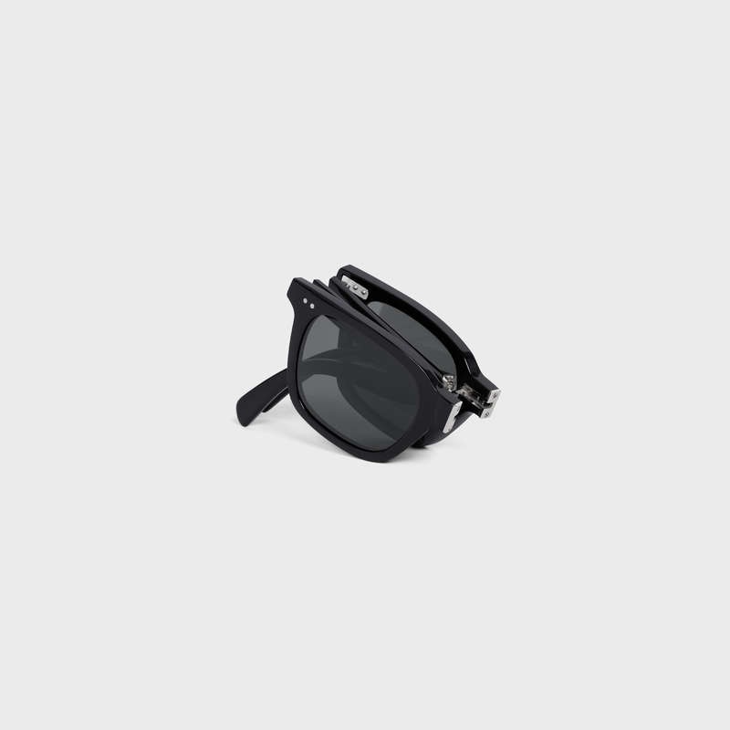 Celine Frame 44 in Acetate with Metal Sunglasses Black | CL-591734