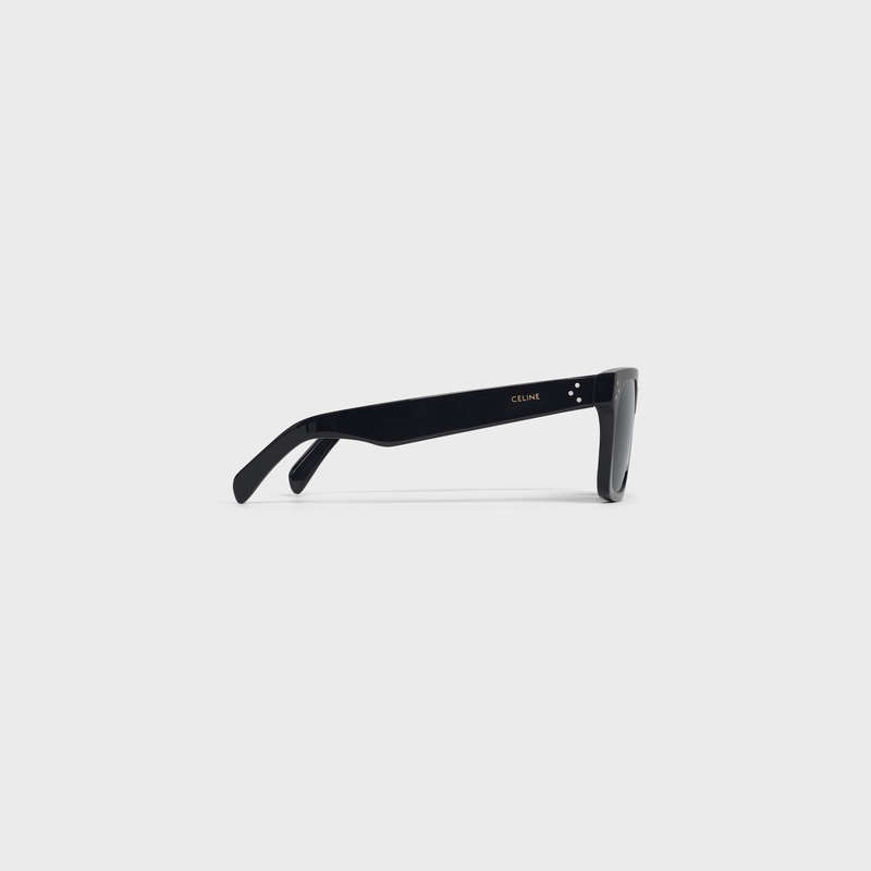 Celine Frame 45 in Acetate Sunglasses Black | CL-591736