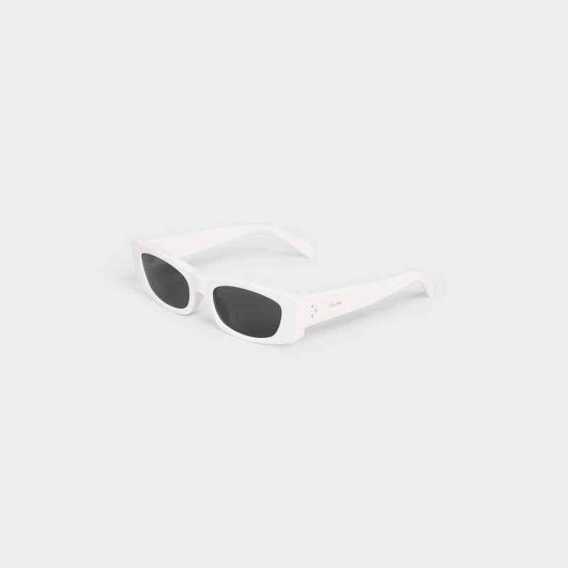 Celine Graphic S258 in Acetate Sunglasses White | CL-592413