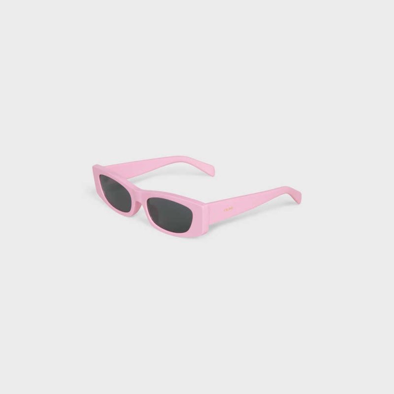 Celine Graphic S258 in Acetate Sunglasses Light Pink | CL-592412