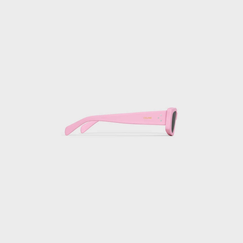 Celine Graphic S258 in Acetate Sunglasses Light Pink | CL-592412