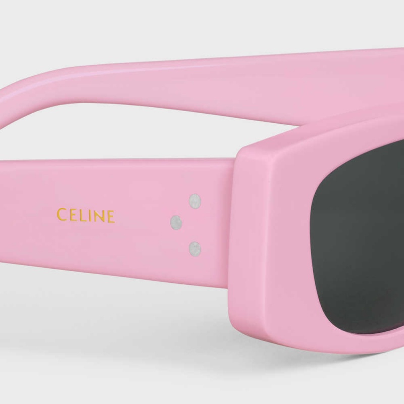 Celine Graphic S258 in Acetate Sunglasses Light Pink | CL-592412