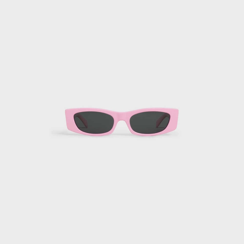 Celine Graphic S258 in Acetate Sunglasses Light Pink | CL-592412