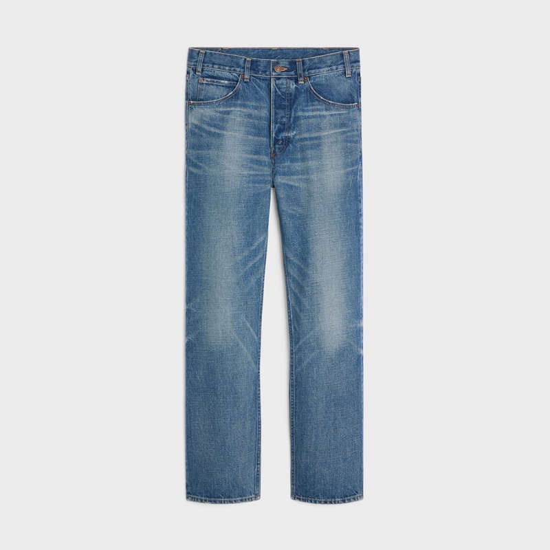 Celine KURT JEANS IN UNION WASH DENIM Pants UNION WASH | CL-592050