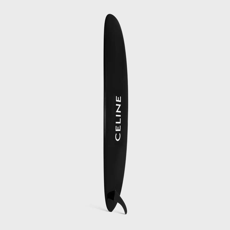 Celine LONGBOARD with celine LOGO IN RESIN AND FIBERGLASS Lifestyle Black / white | CL-591680