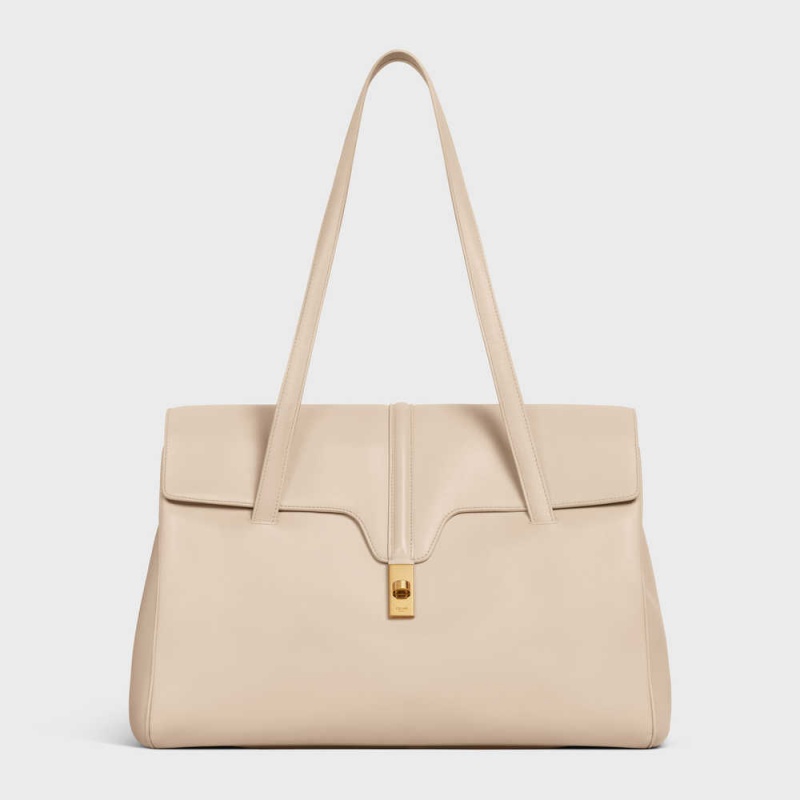 Celine Large Soft bag in Smooth Calfskin 16 Nude | CL-593267