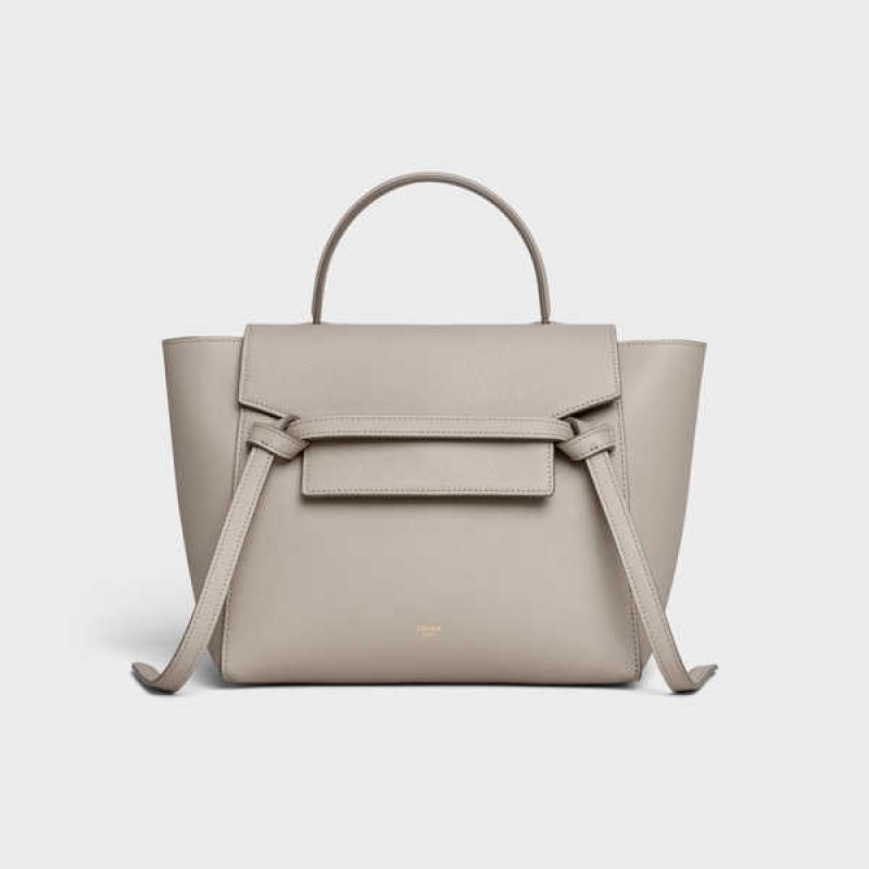 Celine Micro in grained calfskin Belt Bag Light taupe | CL-593063