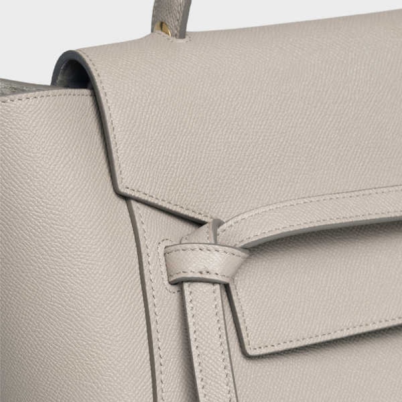 Celine Mini in grained calfskin Belt Bag Light taupe | CL-593066