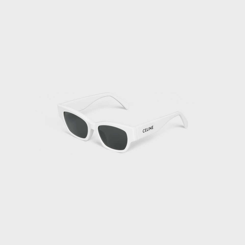 Celine Monochroms 01 in Acetate Sunglasses White | CL-592416