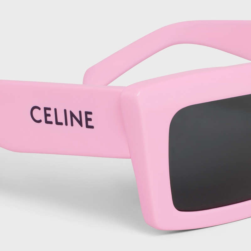 Celine Monochroms 02 in Acetate Sunglasses Light Pink | CL-591752