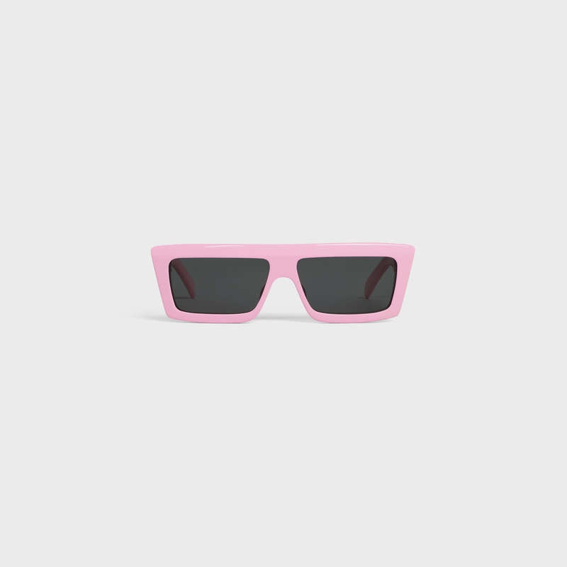 Celine Monochroms 02 in Acetate Sunglasses Light Pink | CL-591752