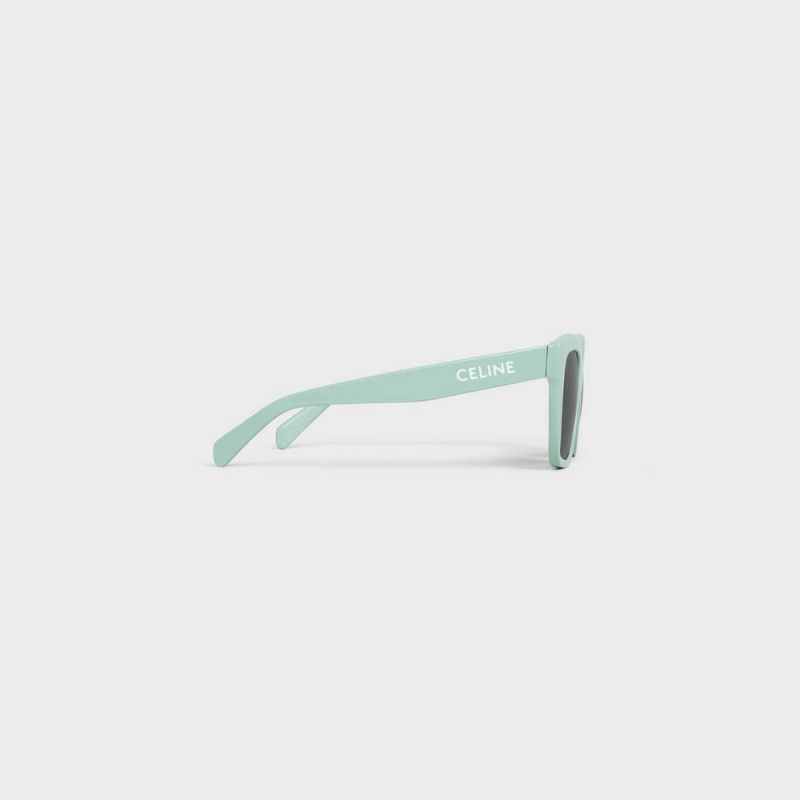 Celine Monochroms 03 in Acetate Sunglasses Mint | CL-592418