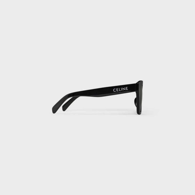 Celine Monochroms 03 in Acetate Sunglasses Black | CL-592417