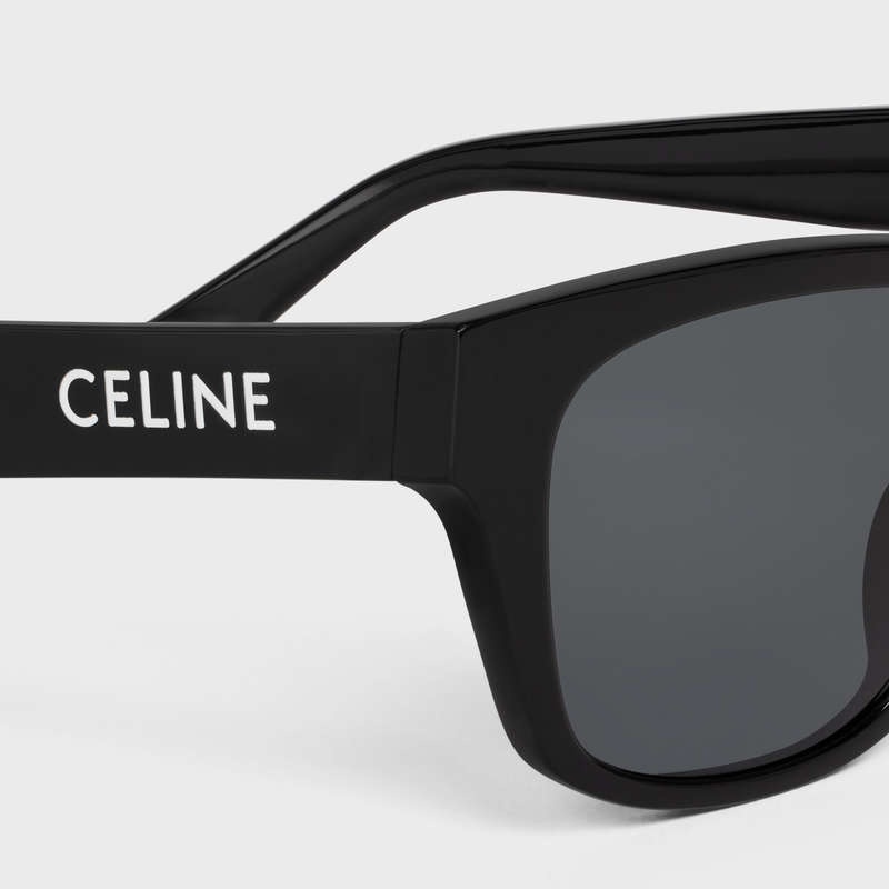 Celine Monochroms 05 in Acetate Sunglasses Black | CL-591745