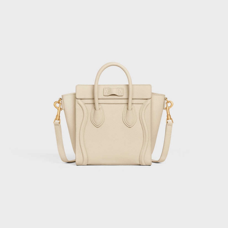 Celine Nano bag in drummed calfskin Luggage PAMPA | CL-593050