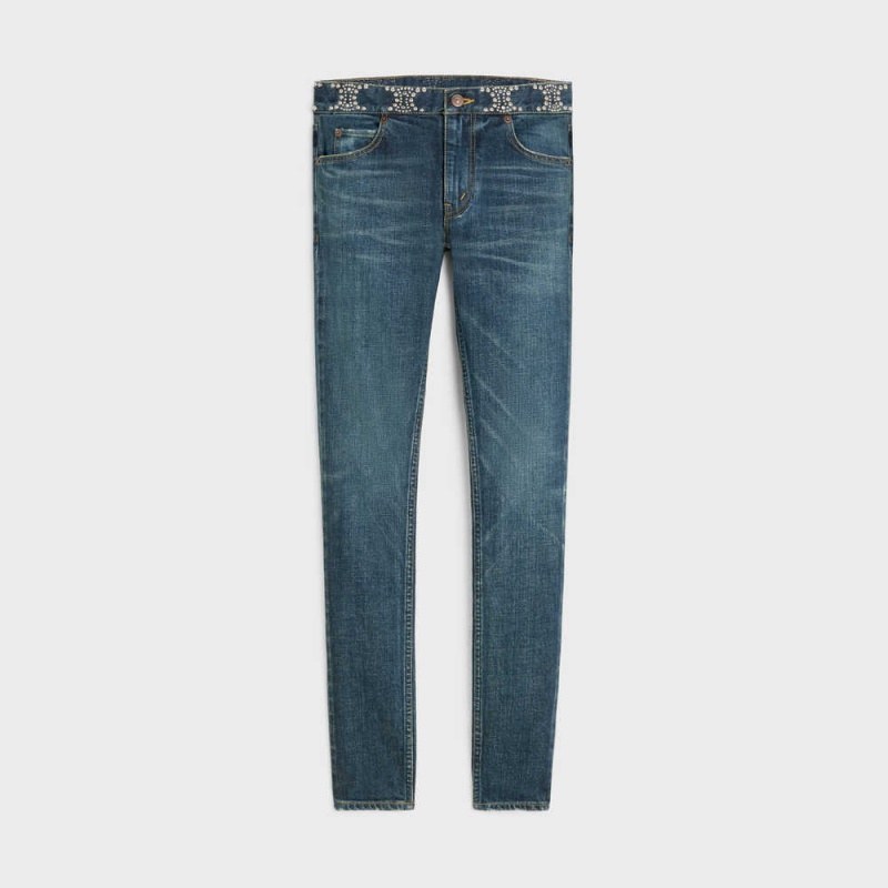 Celine Neo skinny jeans in clean dark union wash denim Pants CLEAN DARK UNION WASH | CL-592728