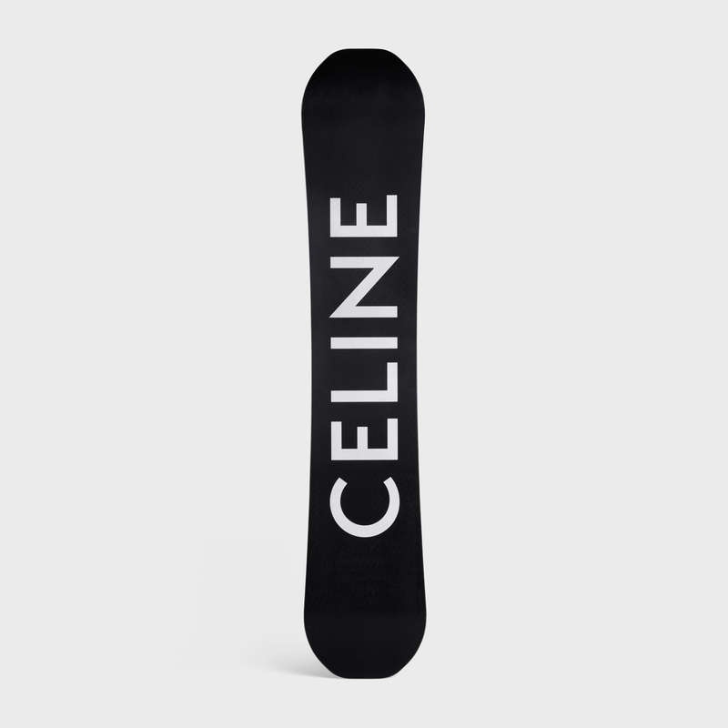 Celine SNOWBOARD TRIOMPHE CANVAS PRINT Lifestyle Black | CL-591682