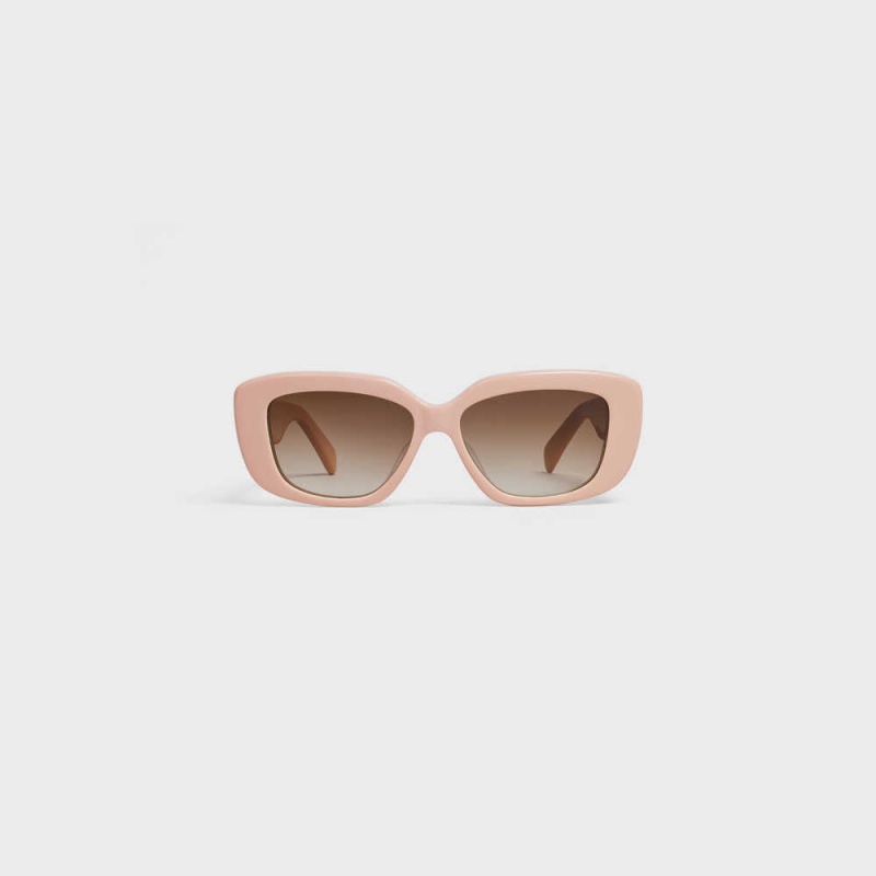 Celine Triomphe 04 in Acetate Sunglasses Nude | CL-592394