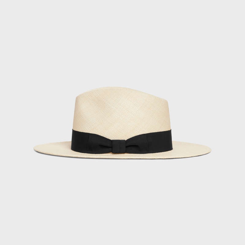 Celine fedora in straw Hat Natural | CL-591723