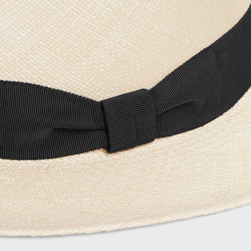 Celine fedora in straw Hat Natural | CL-591723