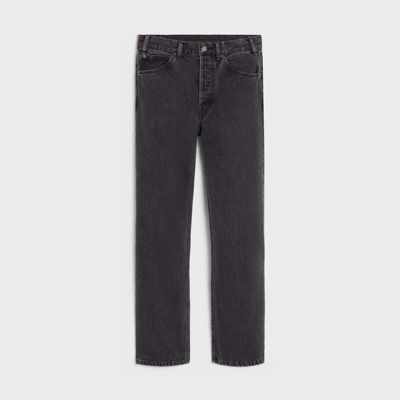 Celine kurt jeans in charcoal wash denim Pants Charcoal Wash | CL-592048