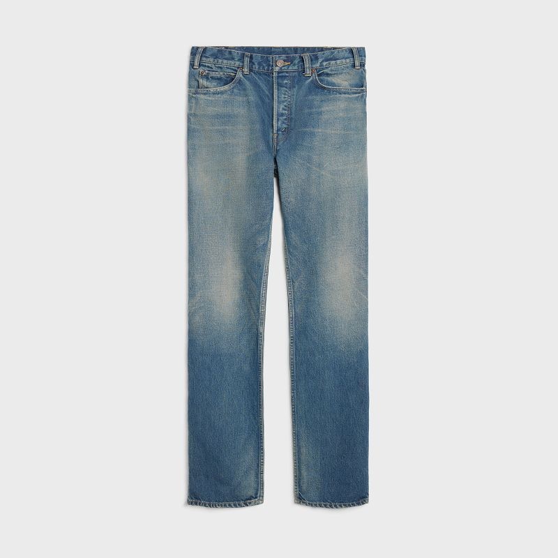 Celine kurt jeans in trail wash denim Pants TRAIL WASH | CL-592049