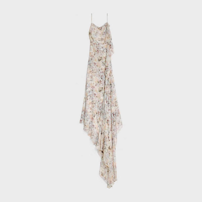 Celine lingerie in silk muslin Dresses Craie/Pastel | CL-592863