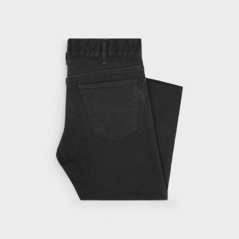 Celine skinny jeans in pure black stone wash denim Pants PURE BLACK STONE | CL-592729