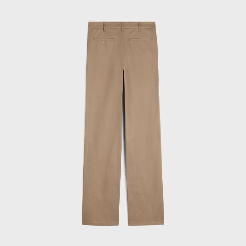 Celine straight chinos in twill Pants Raw Wash | CL-592063