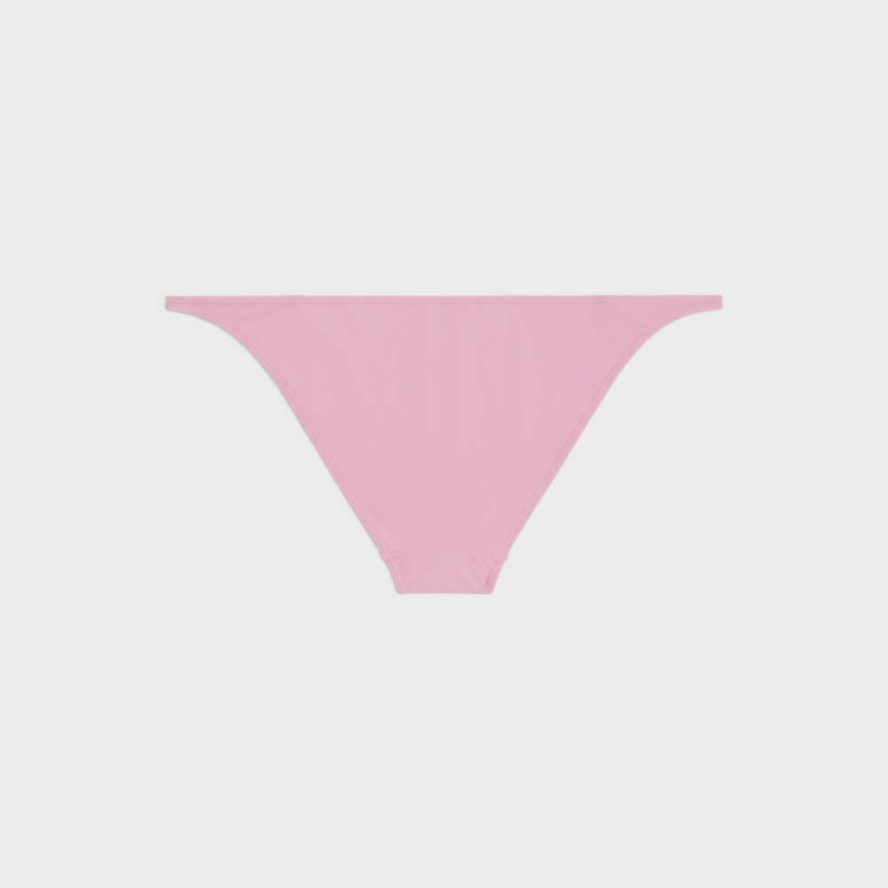 Celine triomphe bottom in matte jersey Swimwear Vieux Rose | CL-592769